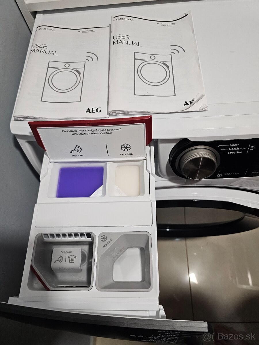 Práčka so sušičkou AEG v záruke. - 4
