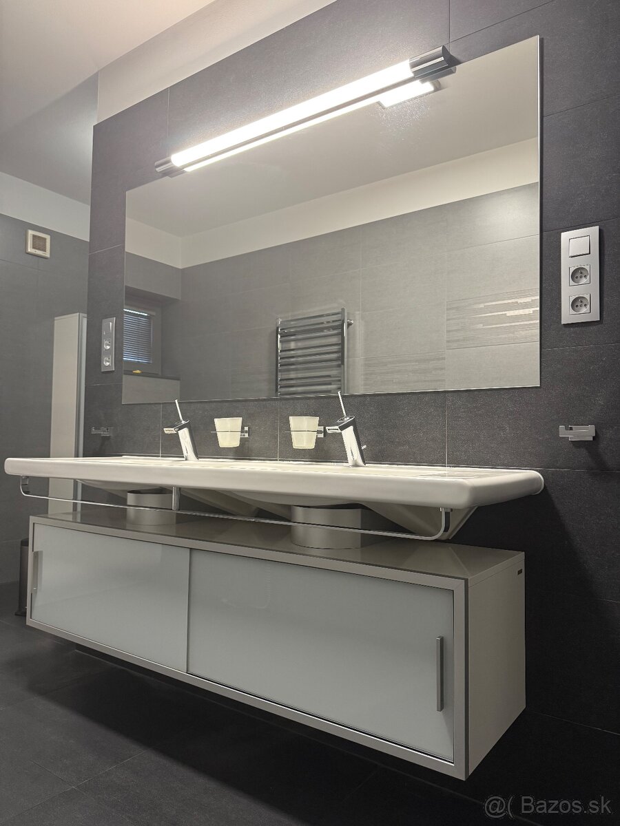 Dizajnové dvojumyvadlo so skrinkou (2ks) - 4