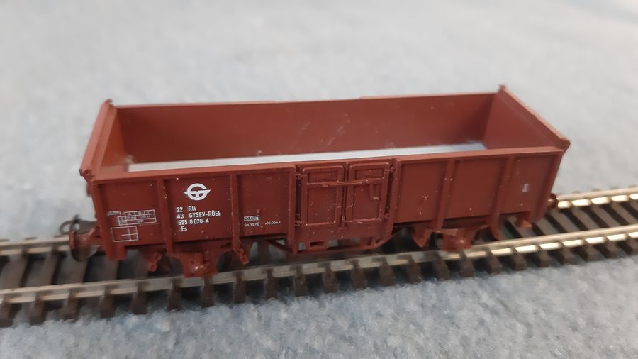 Vláčiky - otvorený vozeň Es Gysev Tillig TT - 4