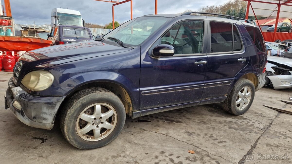 Mercedes ML W163 400CDI 184kw kód motora: 628.963 - 4