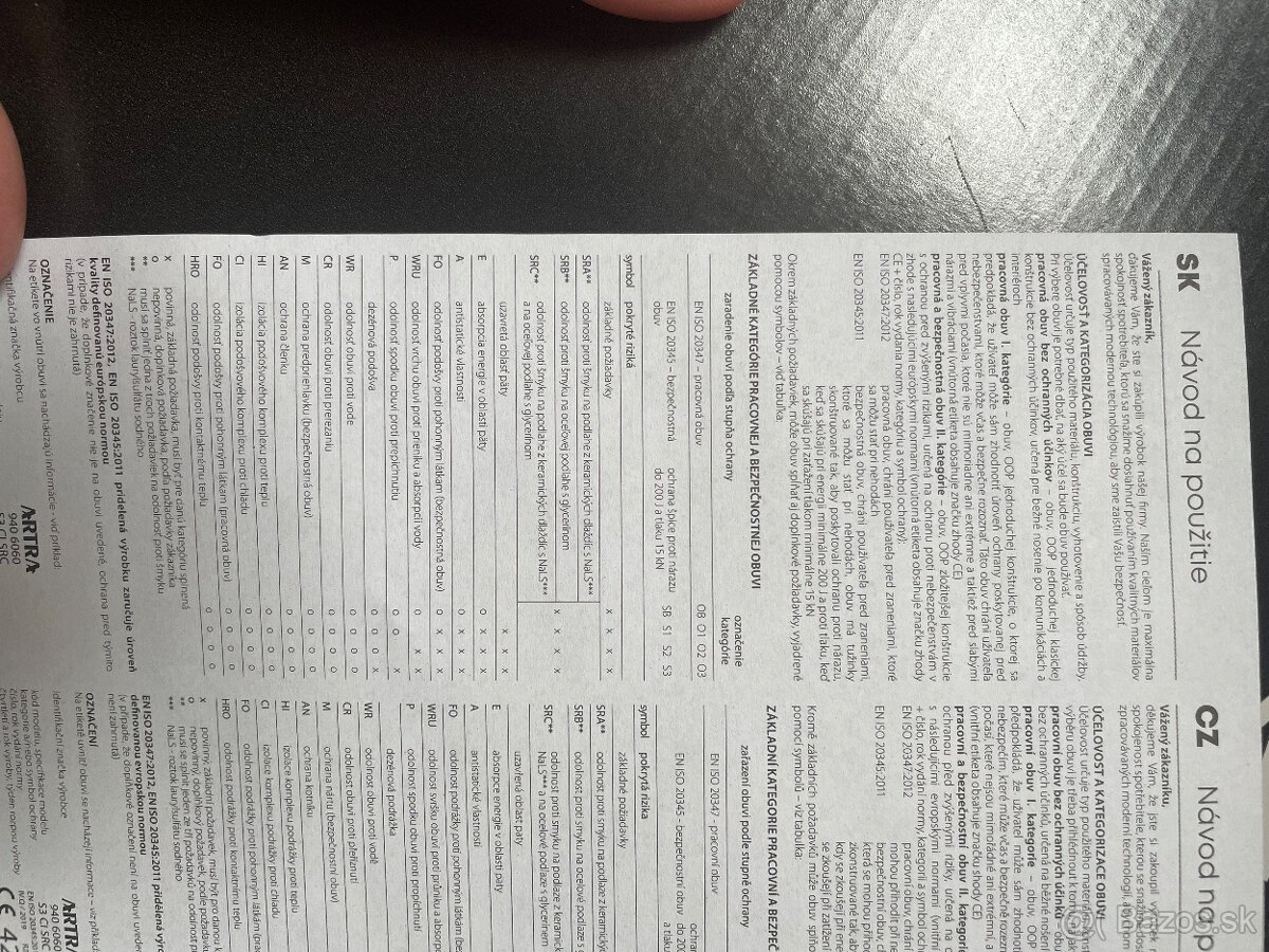 Pracovná obuv NOVÁ Artra - 4