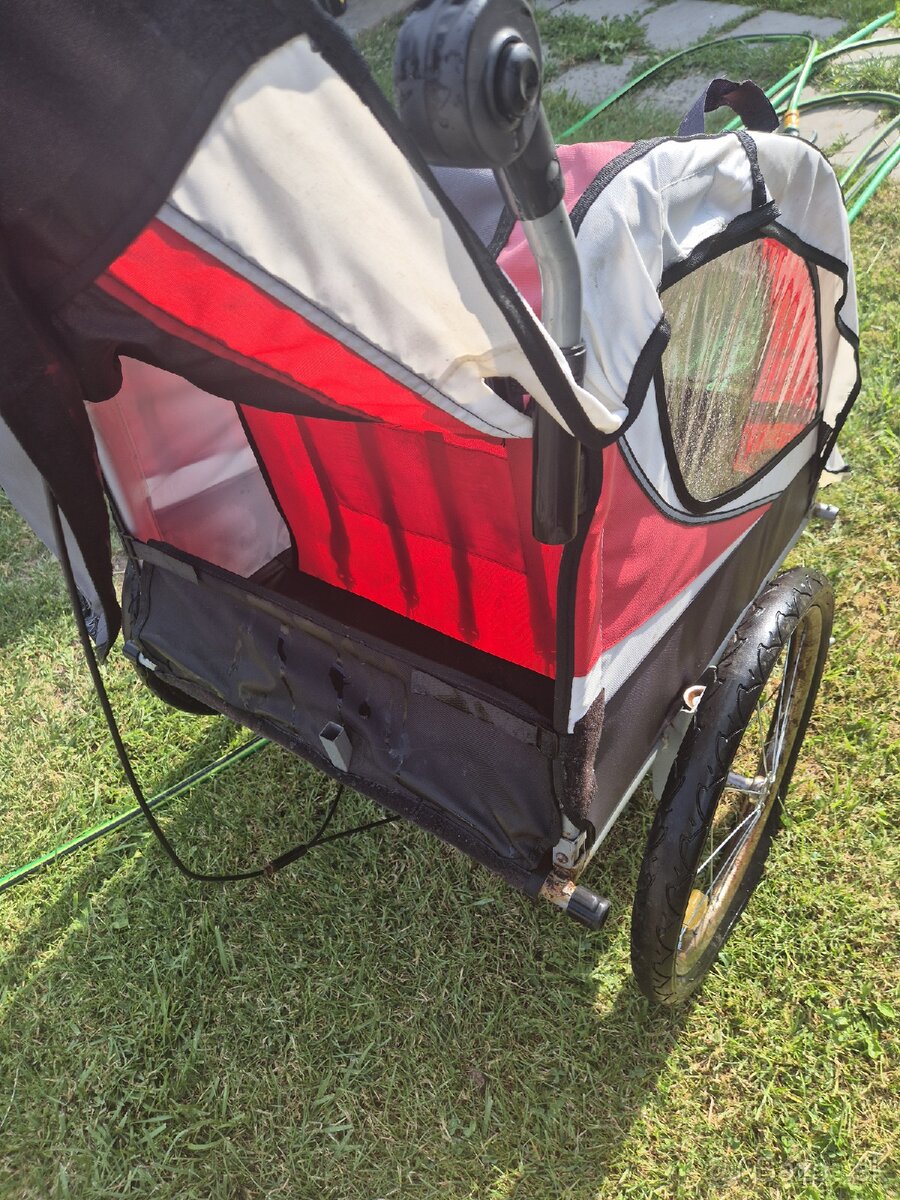 Cyklo vozik pre 2 deti - 4