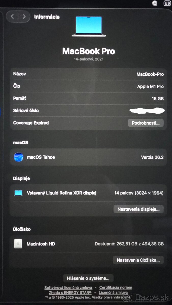 Apple MacBook Pro 14" – M1 Pro / 16GB RAM / 512GB SSD / Spa - 4