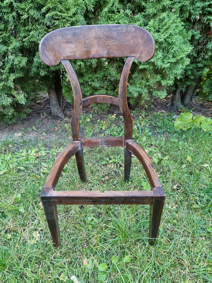 Vzácny model Biedermeier stoličky - 4