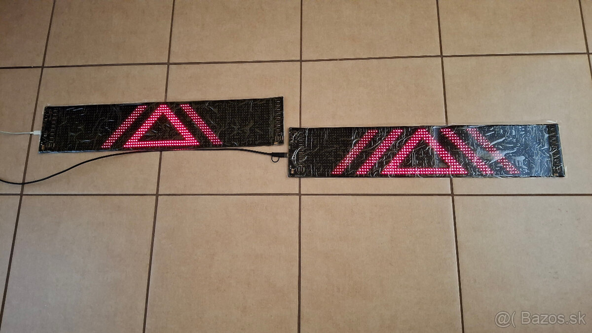 2x Led oci na kamion / Truck Devil Eye LED Matrix panel - 4