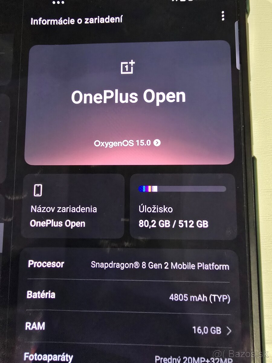 Oneplus Open + vela prisl. k tomu 1000e za vsetko. - 4