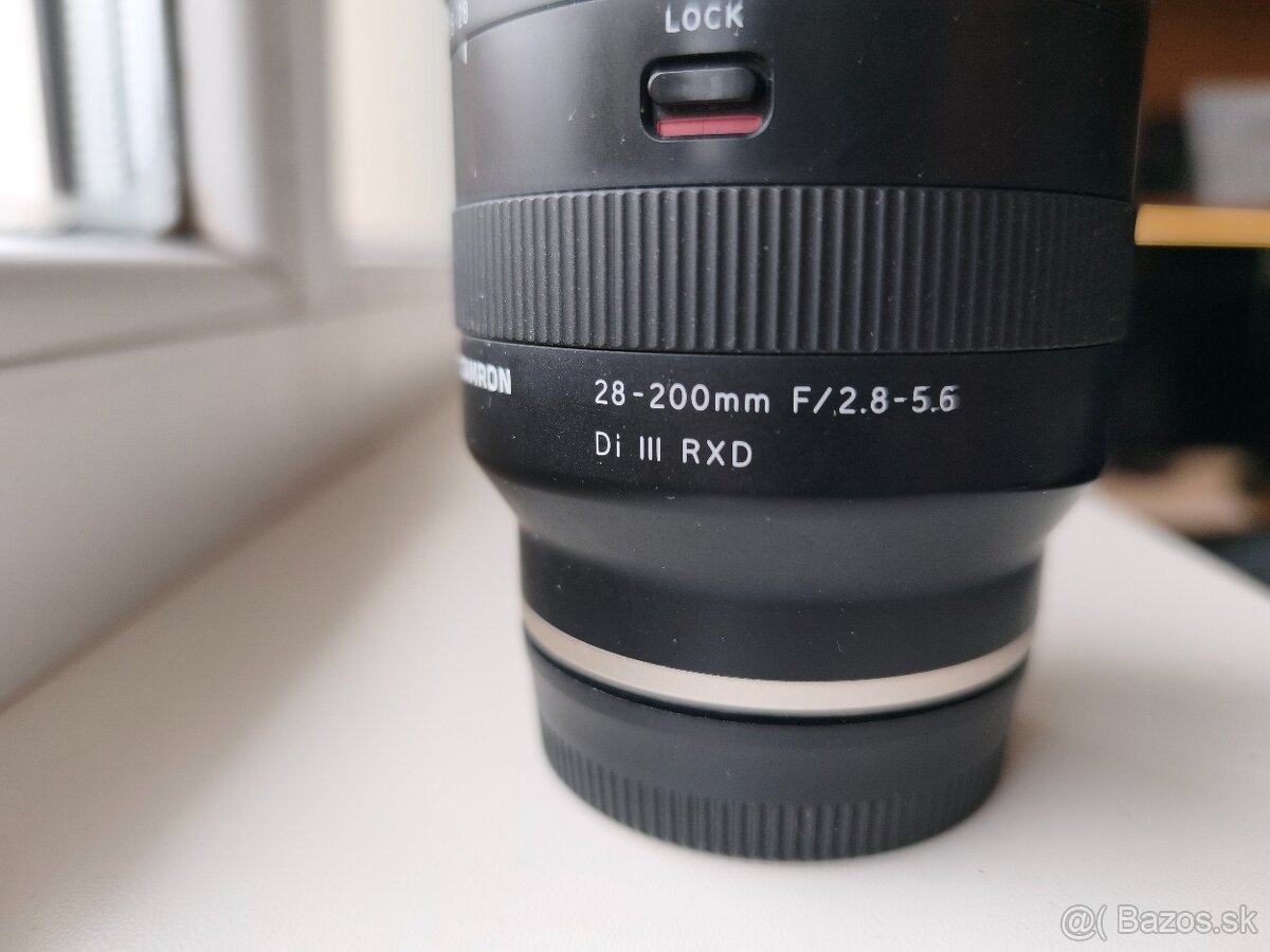 Tamron 28 - 200 Sony FE - 4