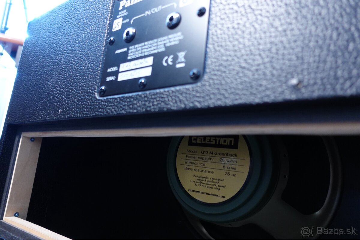 Marshall Origin 20H + Palmer 1x12 Celestion Greenback - 4