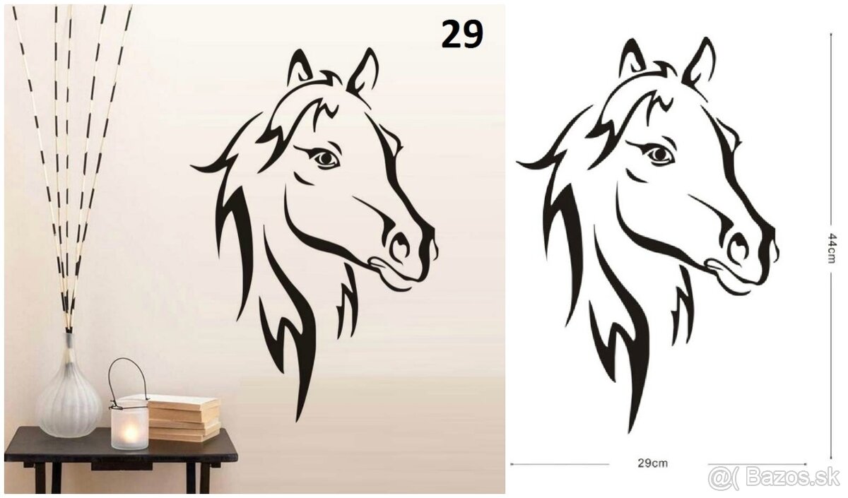 Dekoračné nálepky na stenu 2 - 4