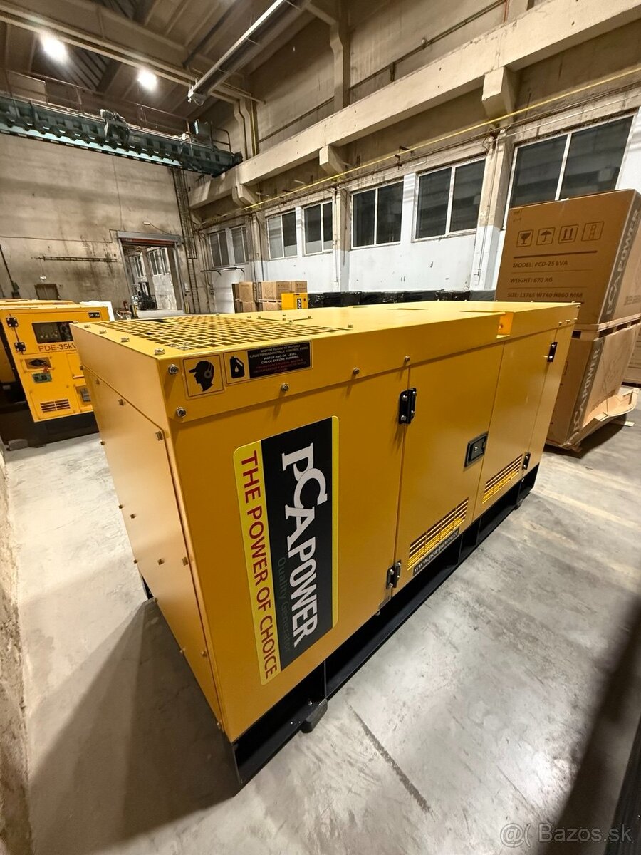 Naftová elektrocentrála PDE-44 kVA s ATS. - 4