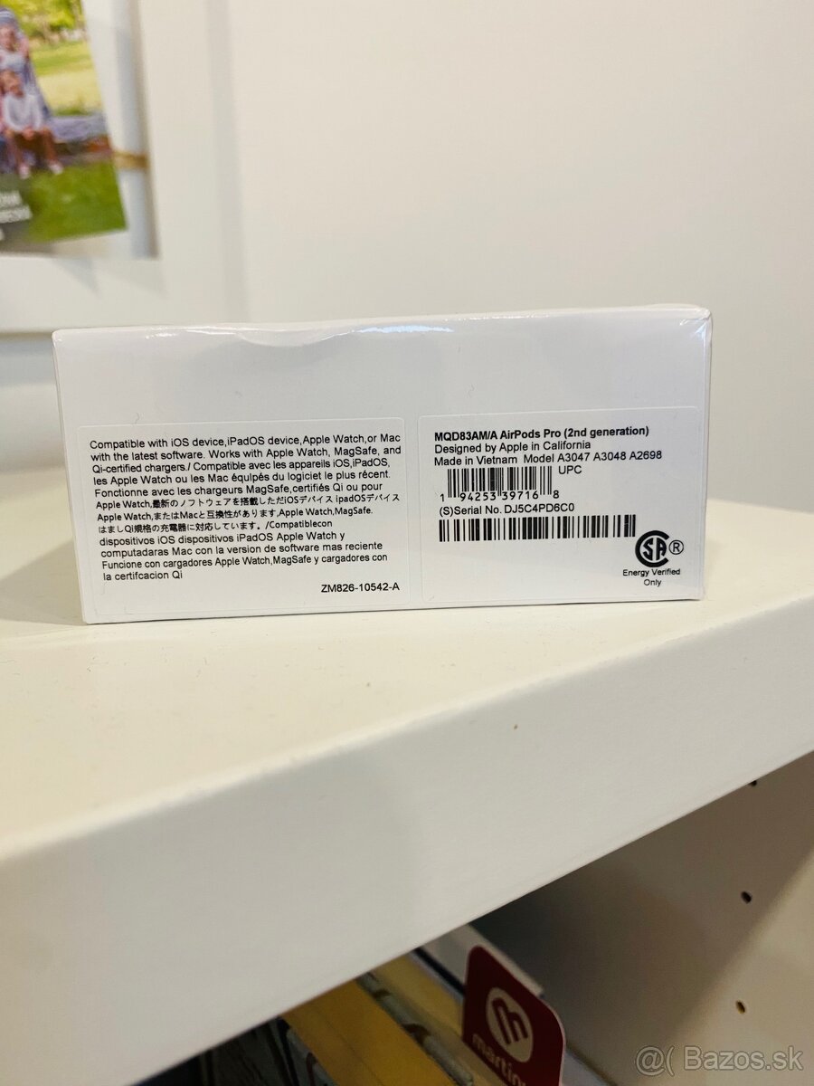 Airpods Pro 2-Nové, Zabalené - 4