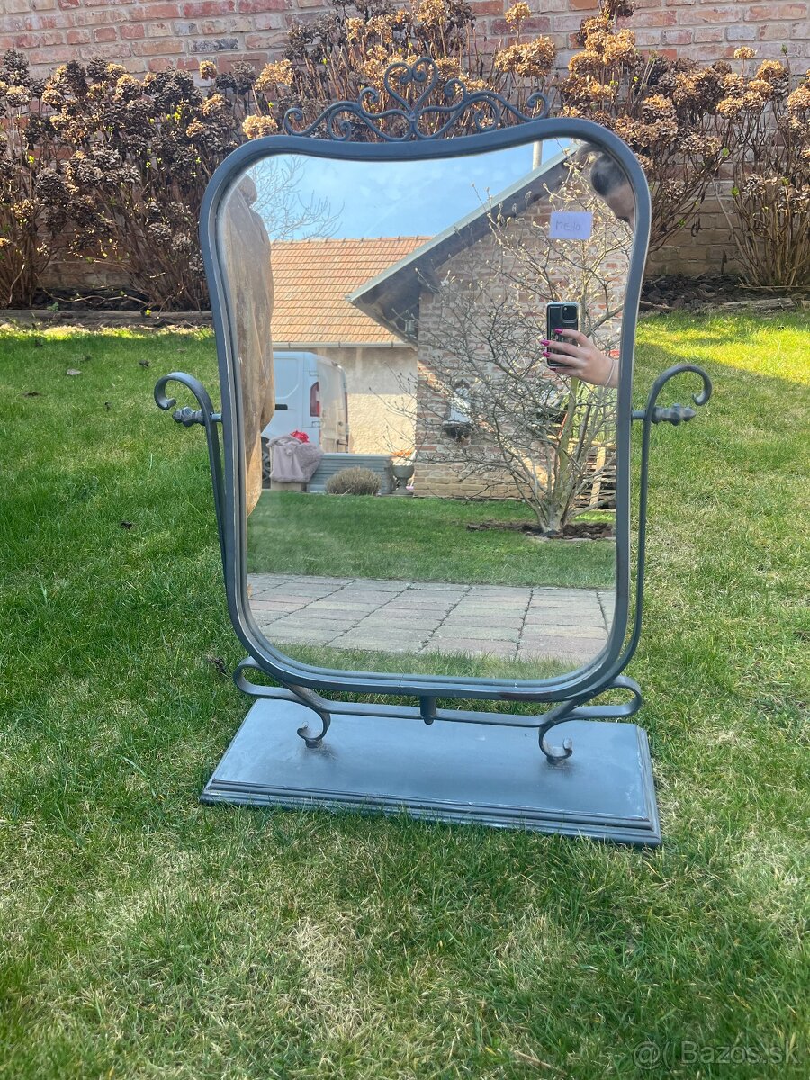 Kovové stolové zrkadlo - 4