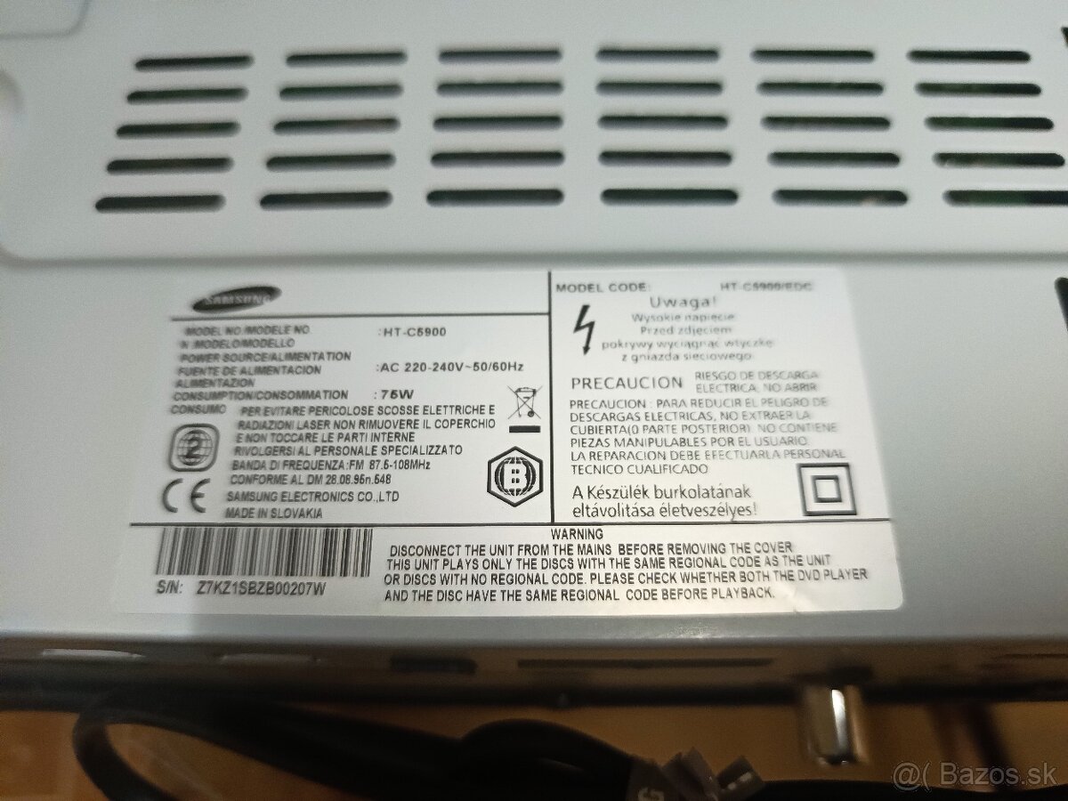 Domáce kino Samsung - 4