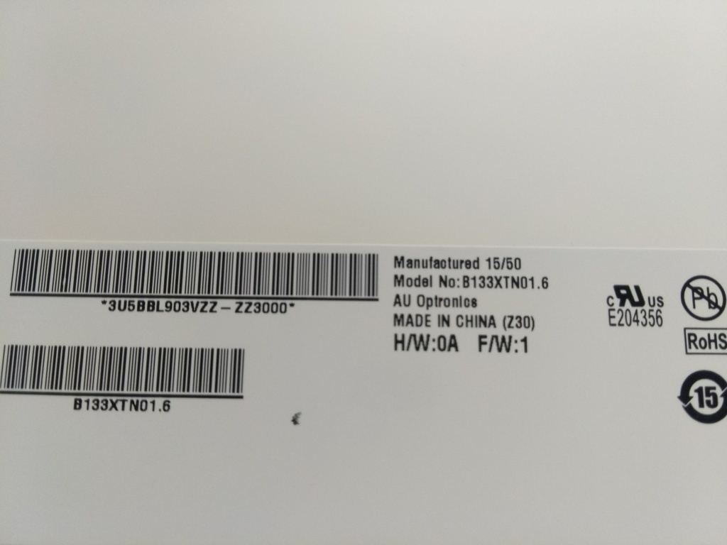13.3" LED SLIM displej , B133XTN01 z notebooku - 4