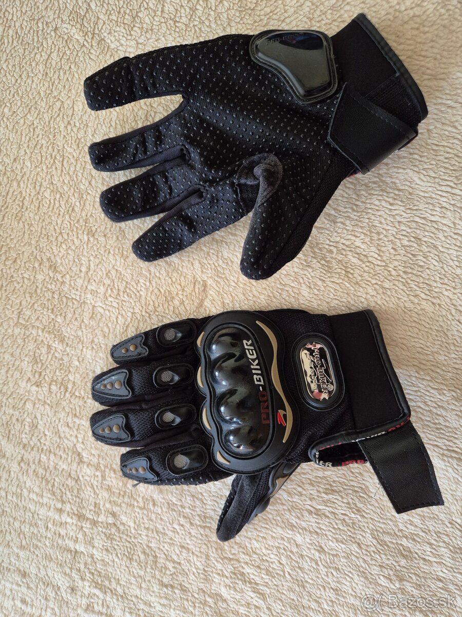 Damske rifle na moto, rukavice, bedrovy pas - 4