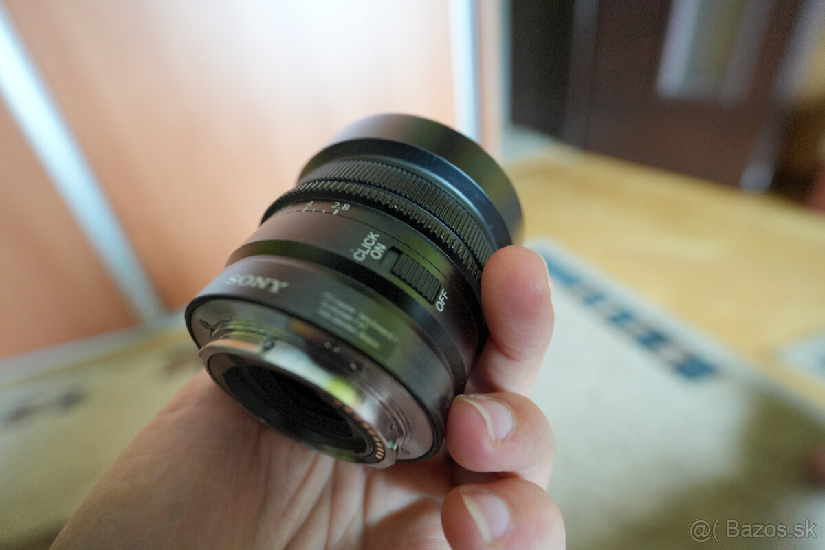 Sony FE 2,8/24 G + UV a polarizačný filter - 4