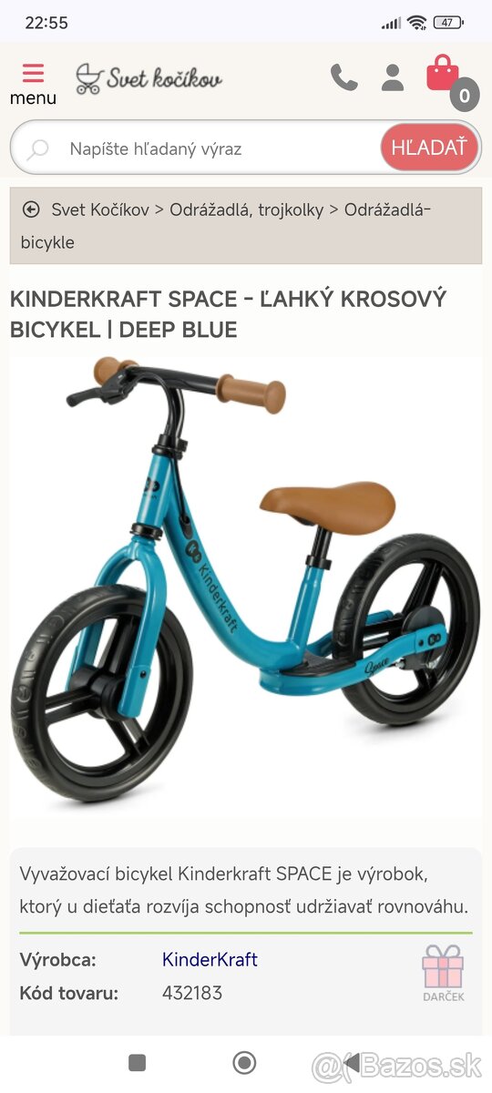 KINDERKRAFT Odrážadlo Space - 4