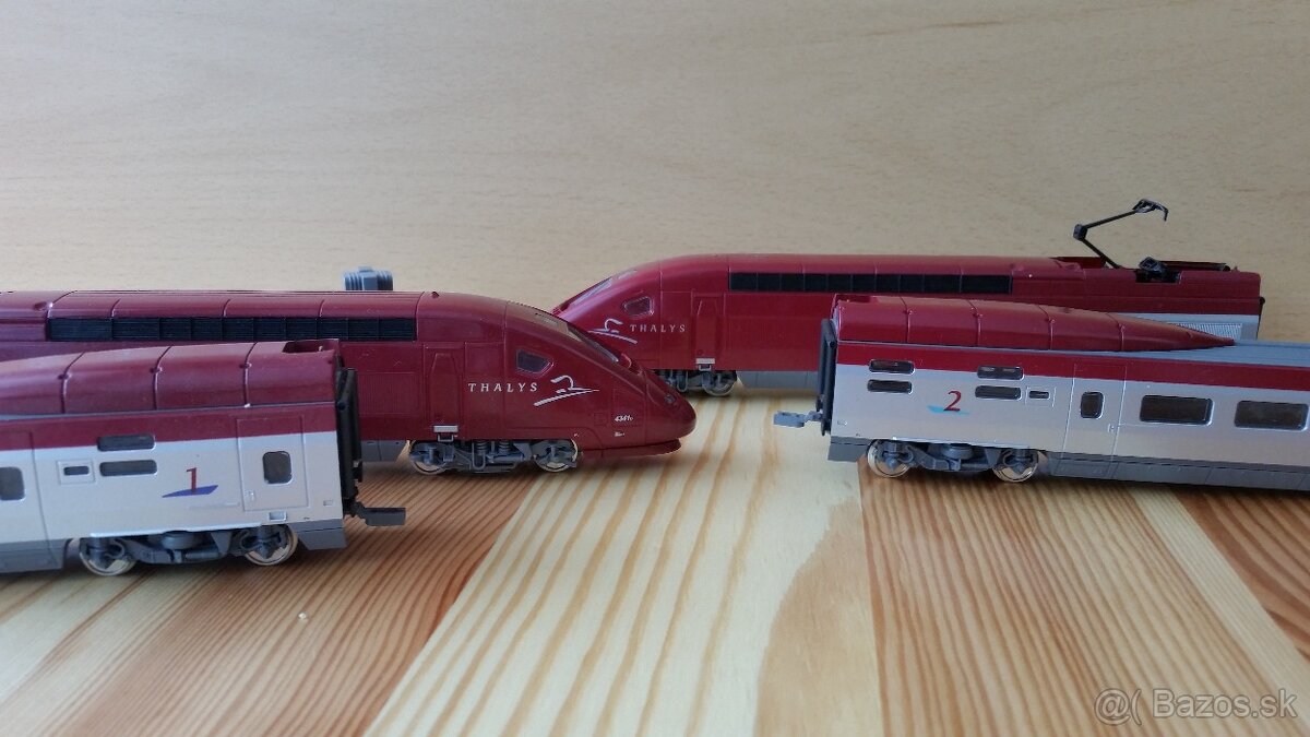 H0 rychlovlak TGV Thalys suprava - 4