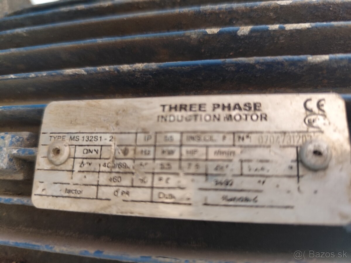 Elektromotor 7,5 kW, 2900 ot/min - 4