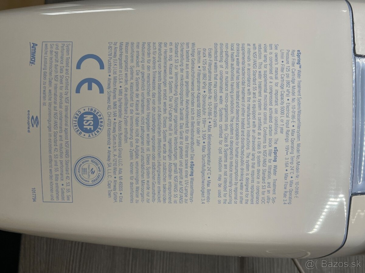 Filter na vodu espring - 4