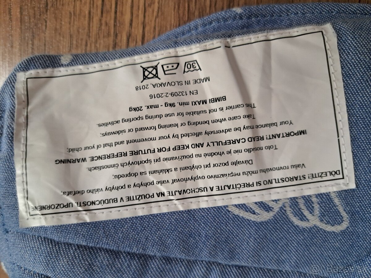 Nosič Bimbi maxi - 4