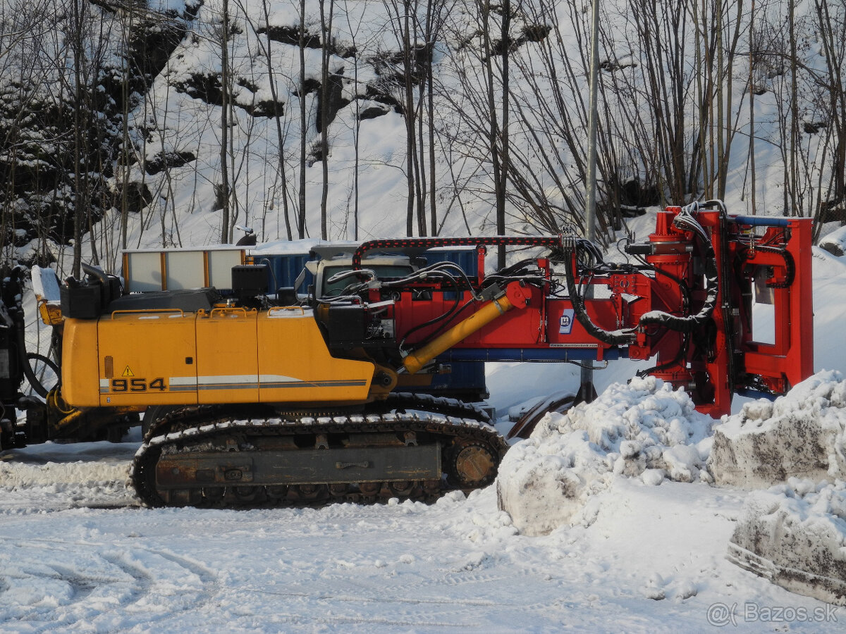 70t tunel bagr panely Liebherr R954C Litronic panelování - 4