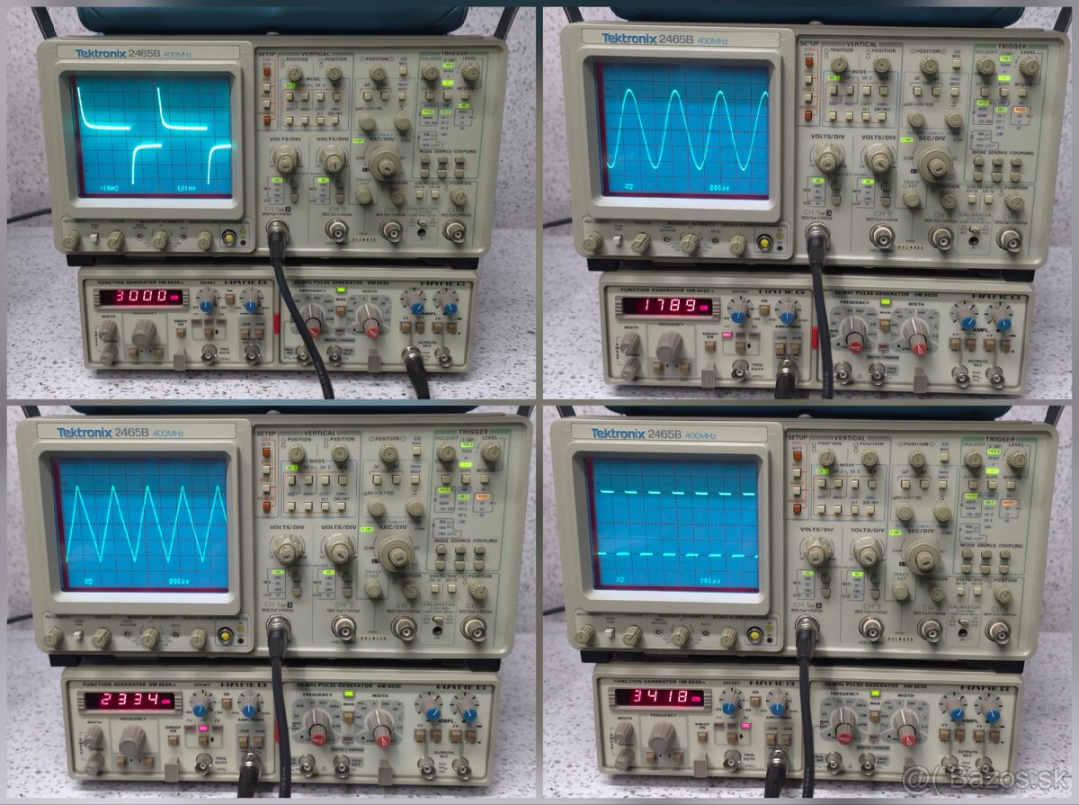 HAMEG HM8001 》FUNCTION G. HM8030-4 》20MHz PULSE G. HM8035 - 4
