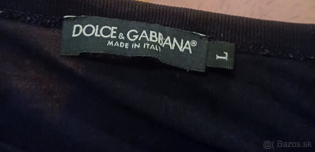 Dolce & Gabbana čierne oversize - 4