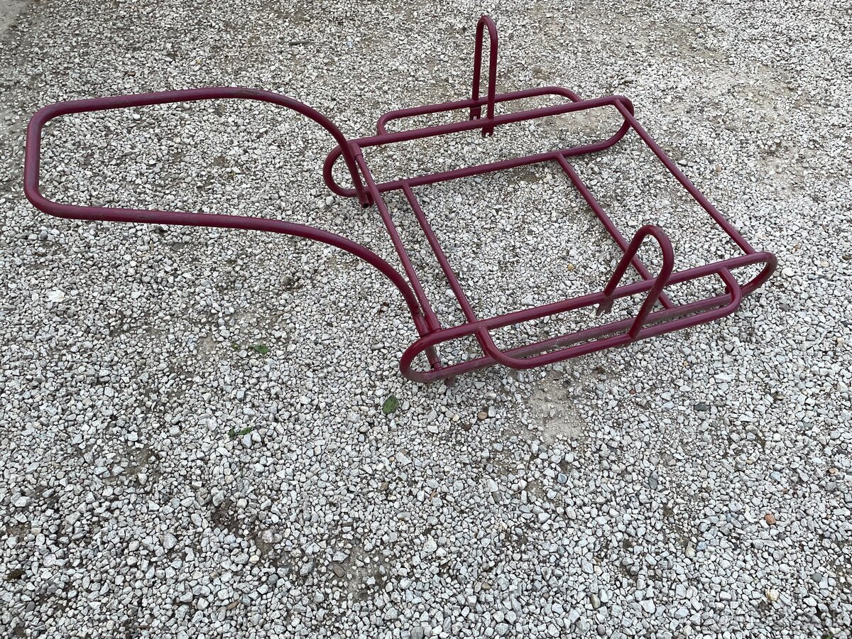 Predám oceľový rám na veľkú káru - 4