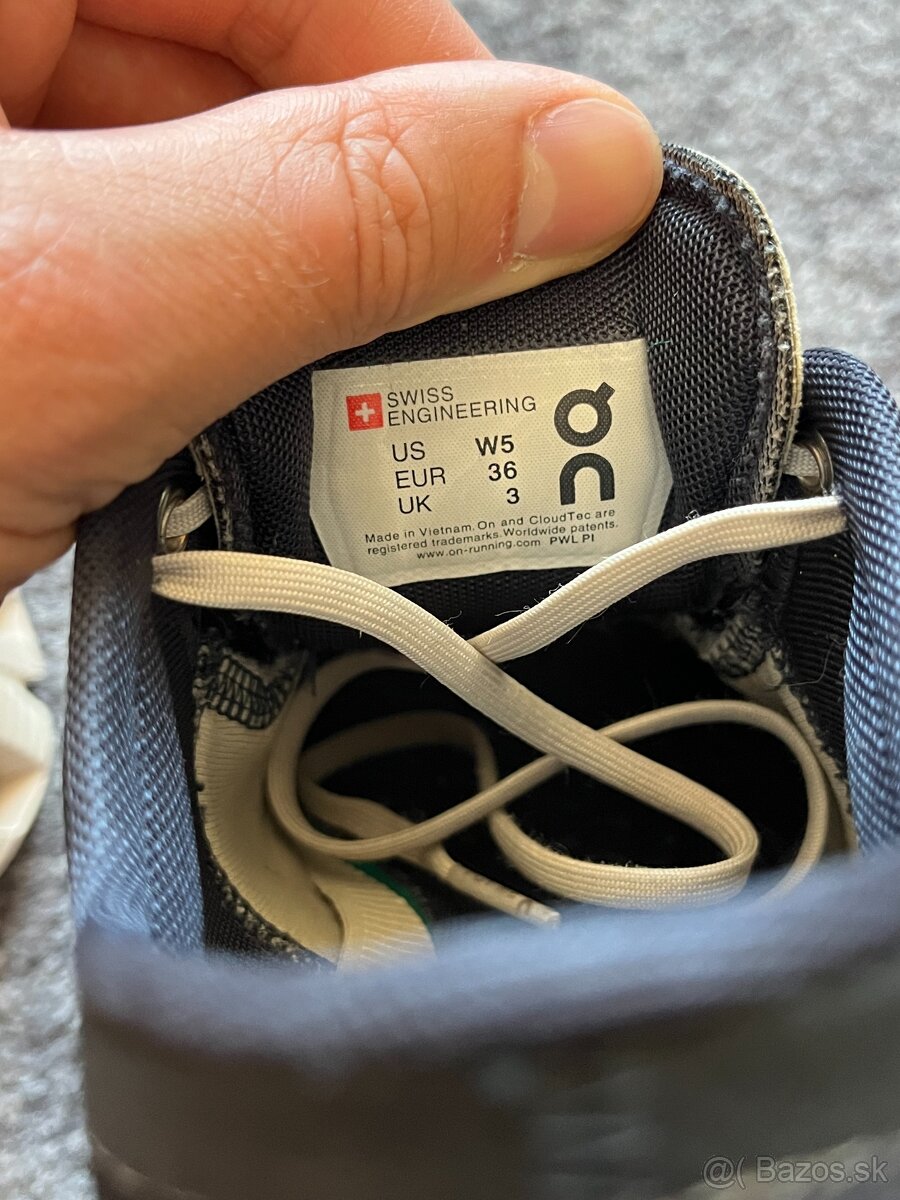 3x boty On Running Cloud vel. 36 - 36,5 - 4