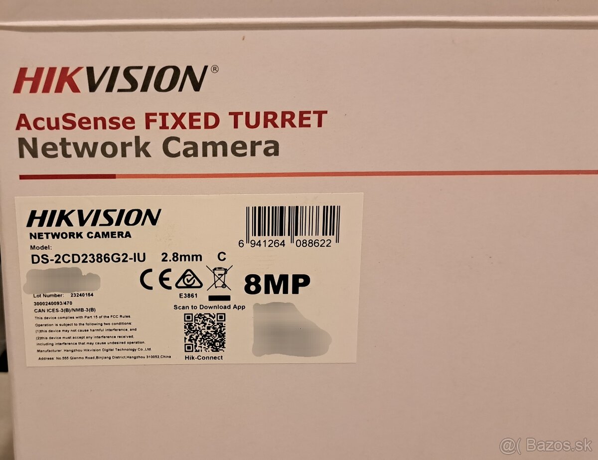 Kamera Hikvision DS-2CD2386G2-IU (C) 2,8mm - 4