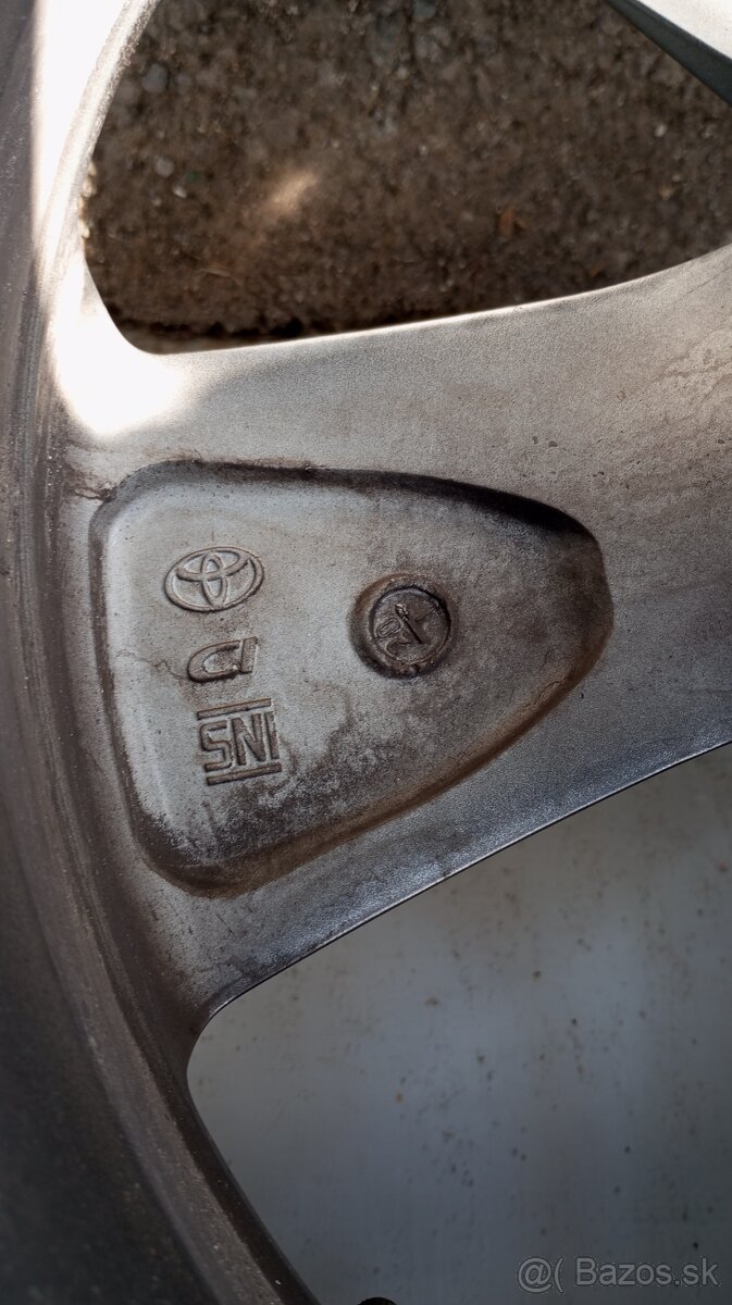 18" 5x114,3 7x18 et35 alu disky Originál Toyota RAV4 5.gen - 4