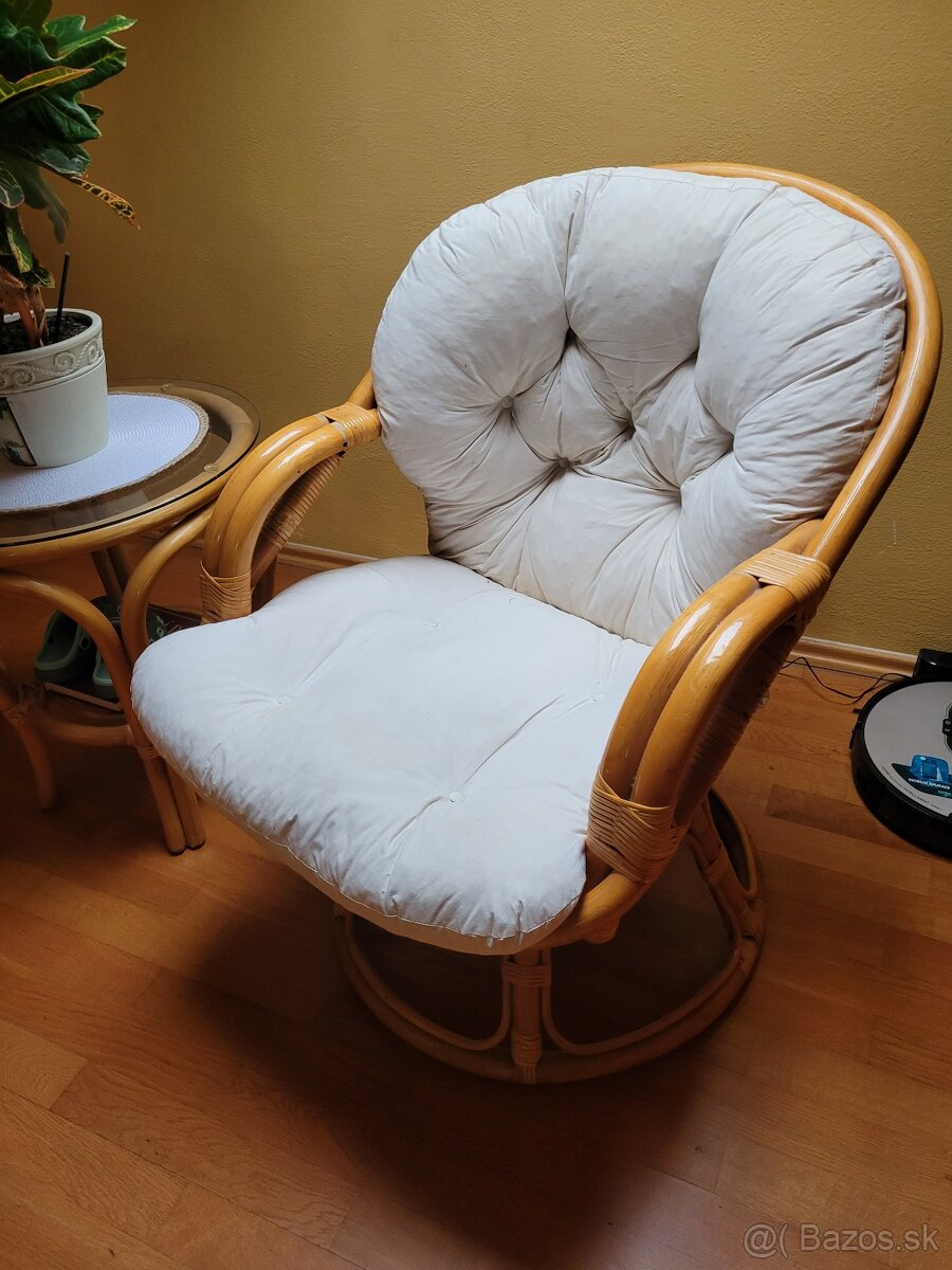 Ratanová sedacia súprava - 4