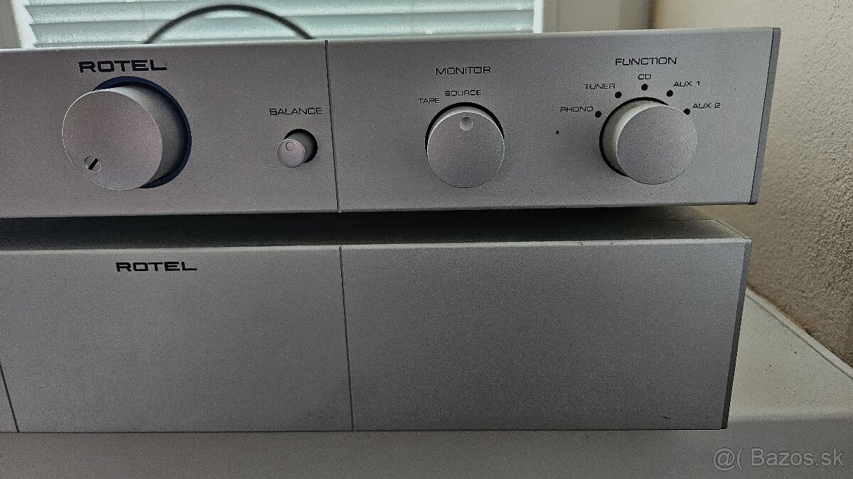 Predam deleny zosilnovac ROTEL RB03 a RC03 vratane DO a prep - 4
