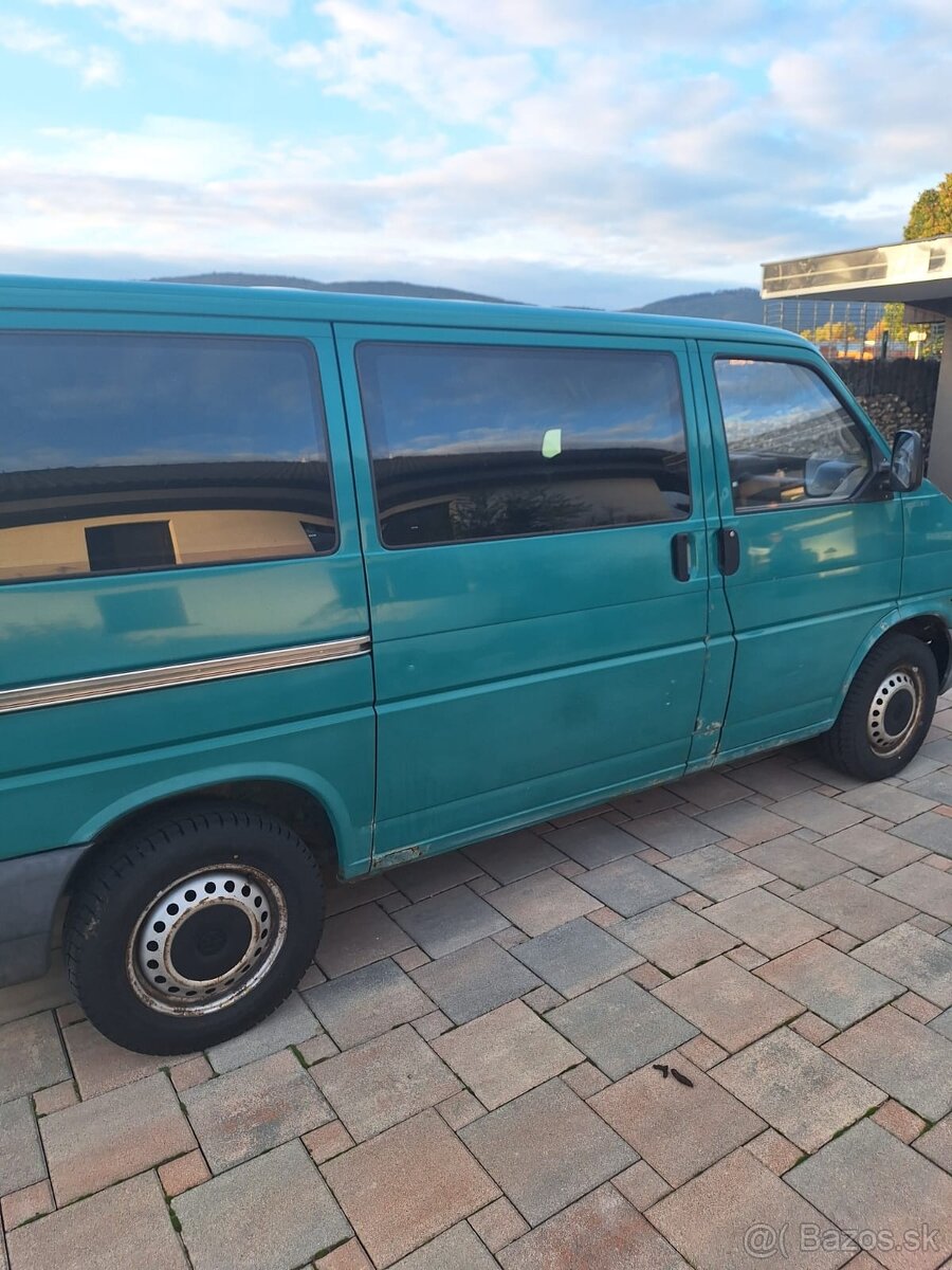 Volkswagen t4 2,4d syncro 4x4 7miestne - 4