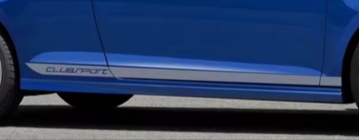 Chrómové lišty, VW Golf, Reflexné samolepky auto / domácnosť - 4