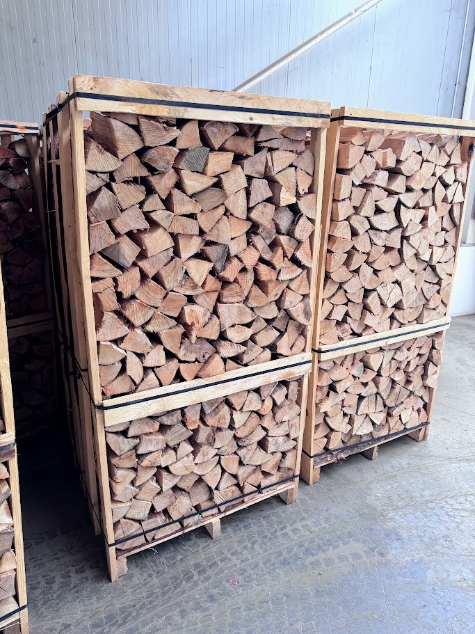 Palivové drevo BUK – 33 cm, klietky 1,8 m³, skladom, zľava p - 4