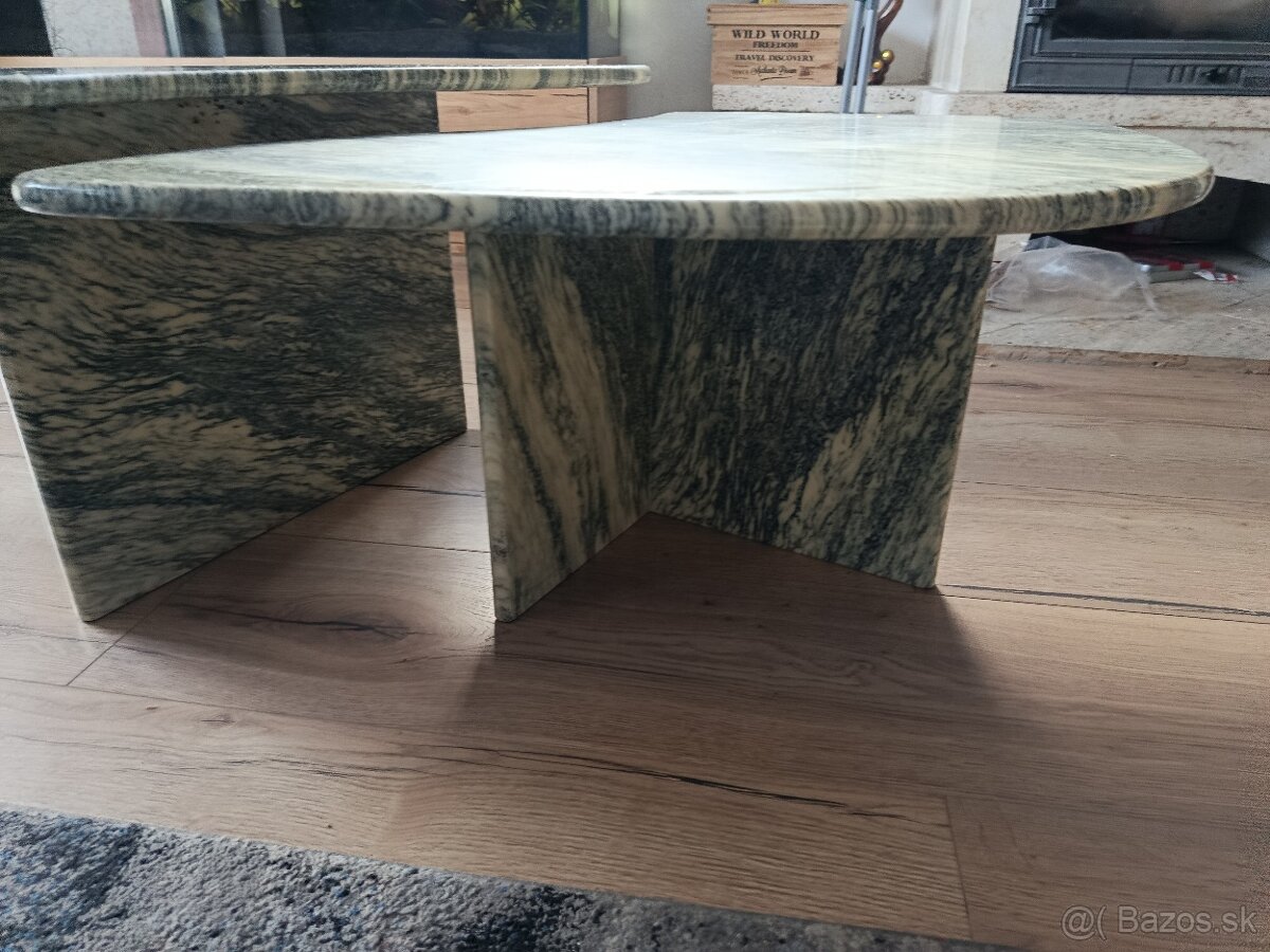 Konferenčný stolík mramor - 4