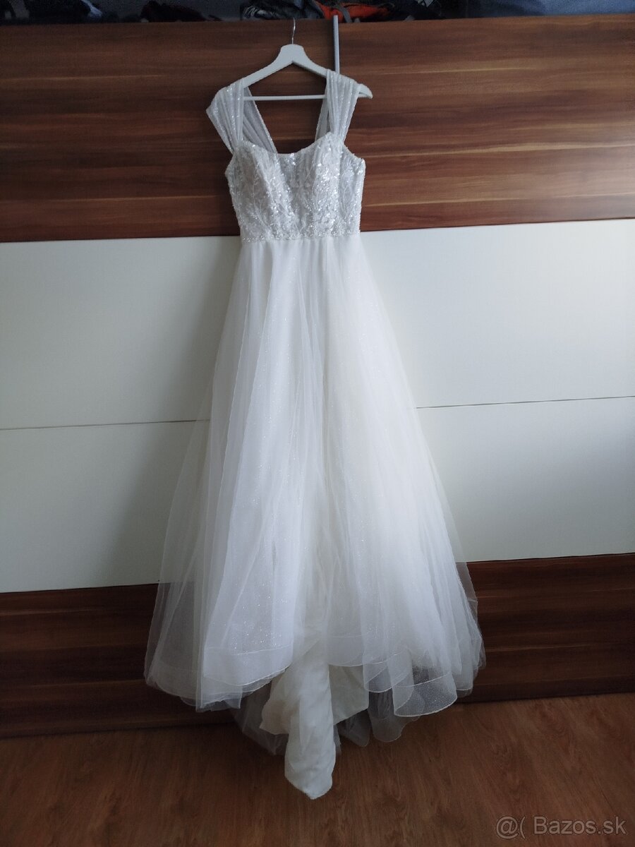 Svadobné šaty vel. 40 - 4
