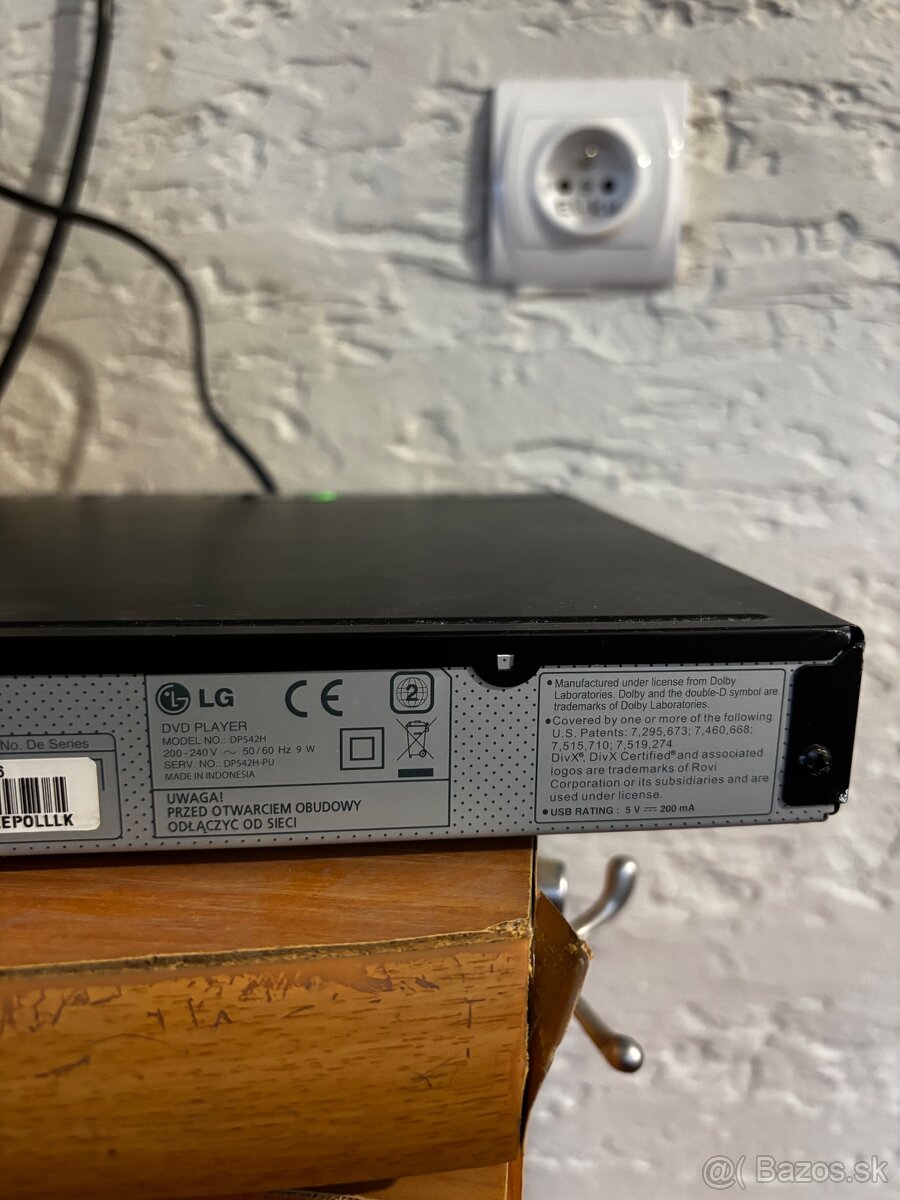 DVD prehrávače Samsung + LG DP542H – 2 ks - 4