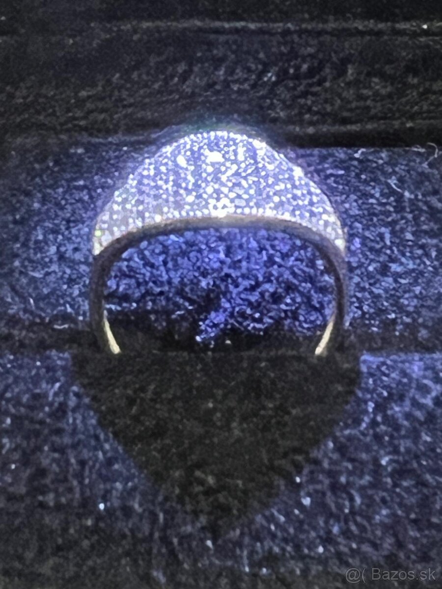 Zlatý dámsky prsteň - prstene - 4