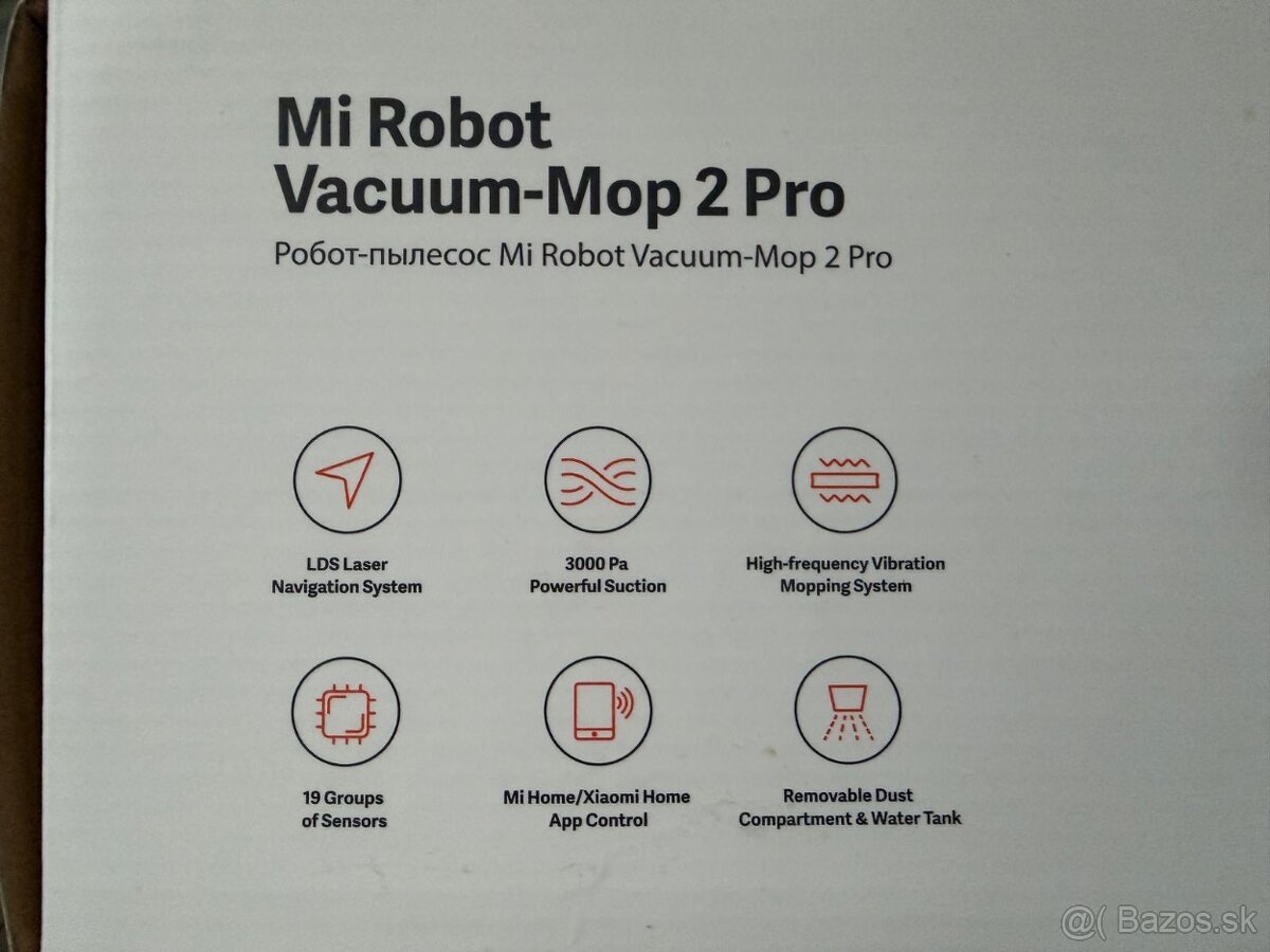 robotický vysávač Xiaomi Mi Robot Vacuum-Mop 2 - 4