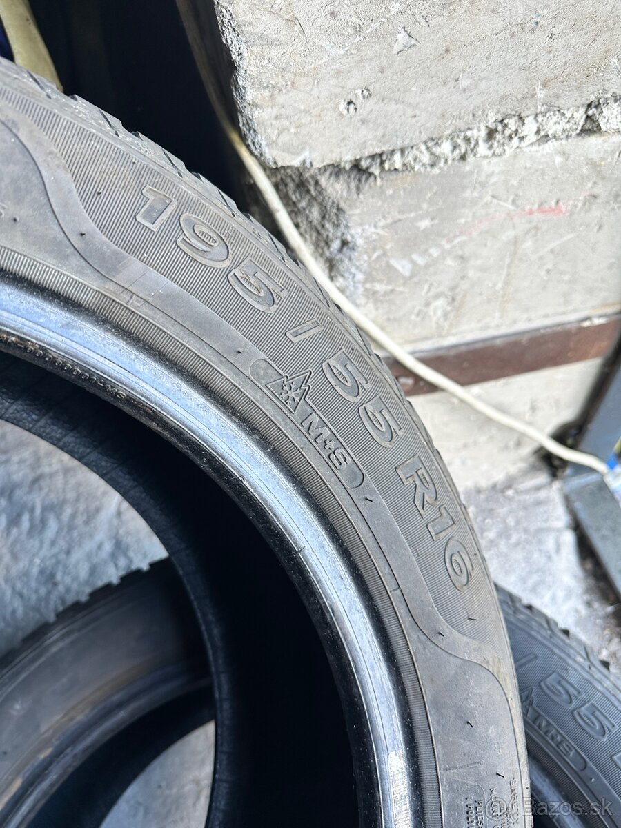 2x zimne pneu 195/55 r16 - 4