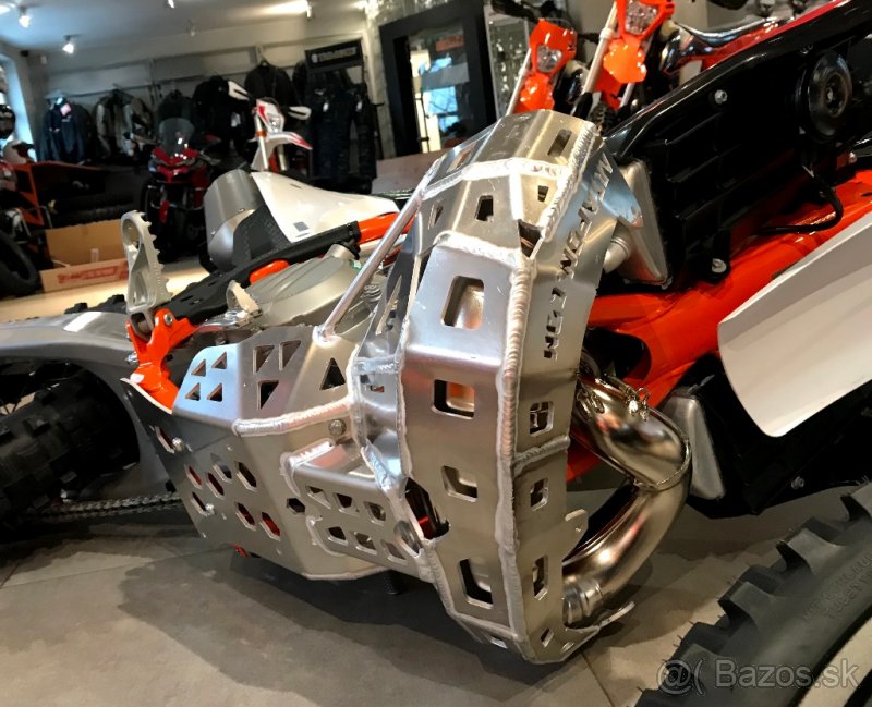 Kryt motoru a kolene výfuku KTM, Husqvarna, Gas Gas
