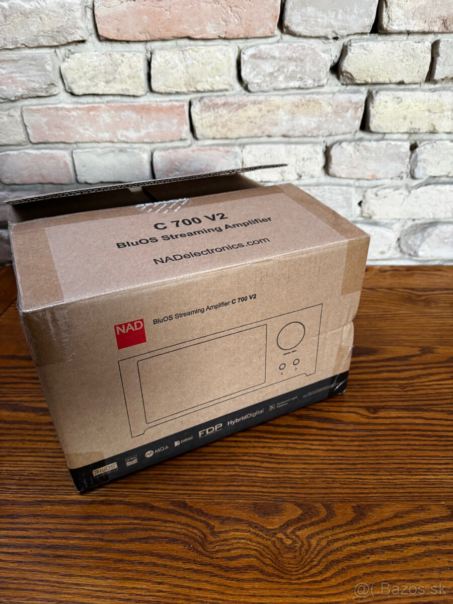Streamovací zosilňovač NAD C 700 V2 - predvádzačka - 4