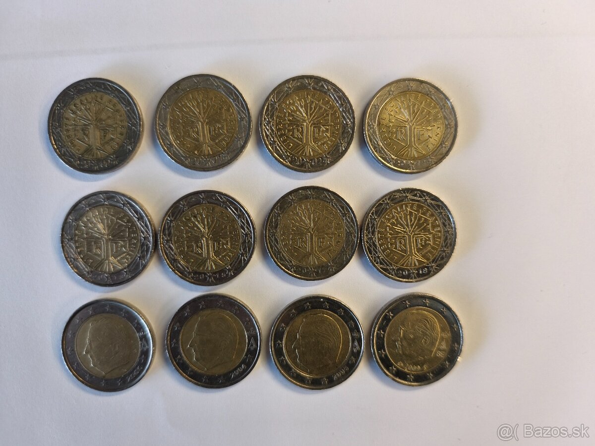 2 eurové mince - 4