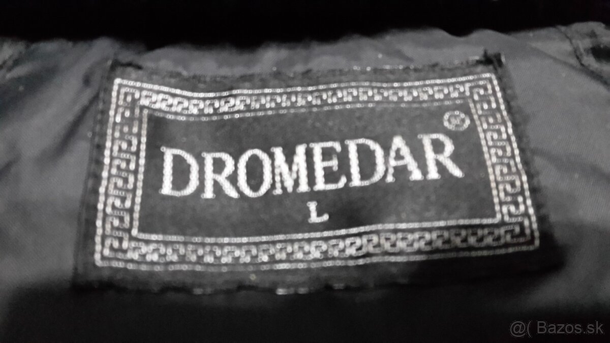 čierna dlhá dámska bunda šuštiaková zn.Dromedar - 4