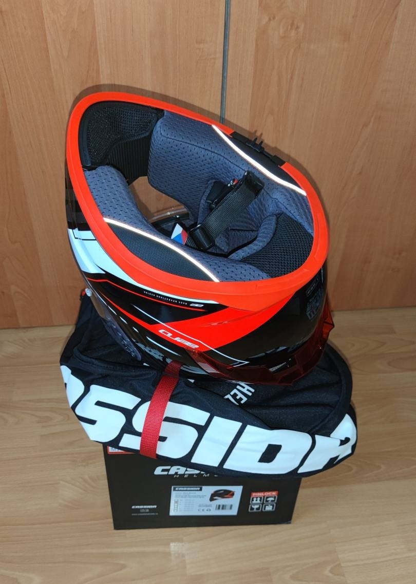 Predám novú moto prilbu Cassida Aero Drome + Pinlock - 4