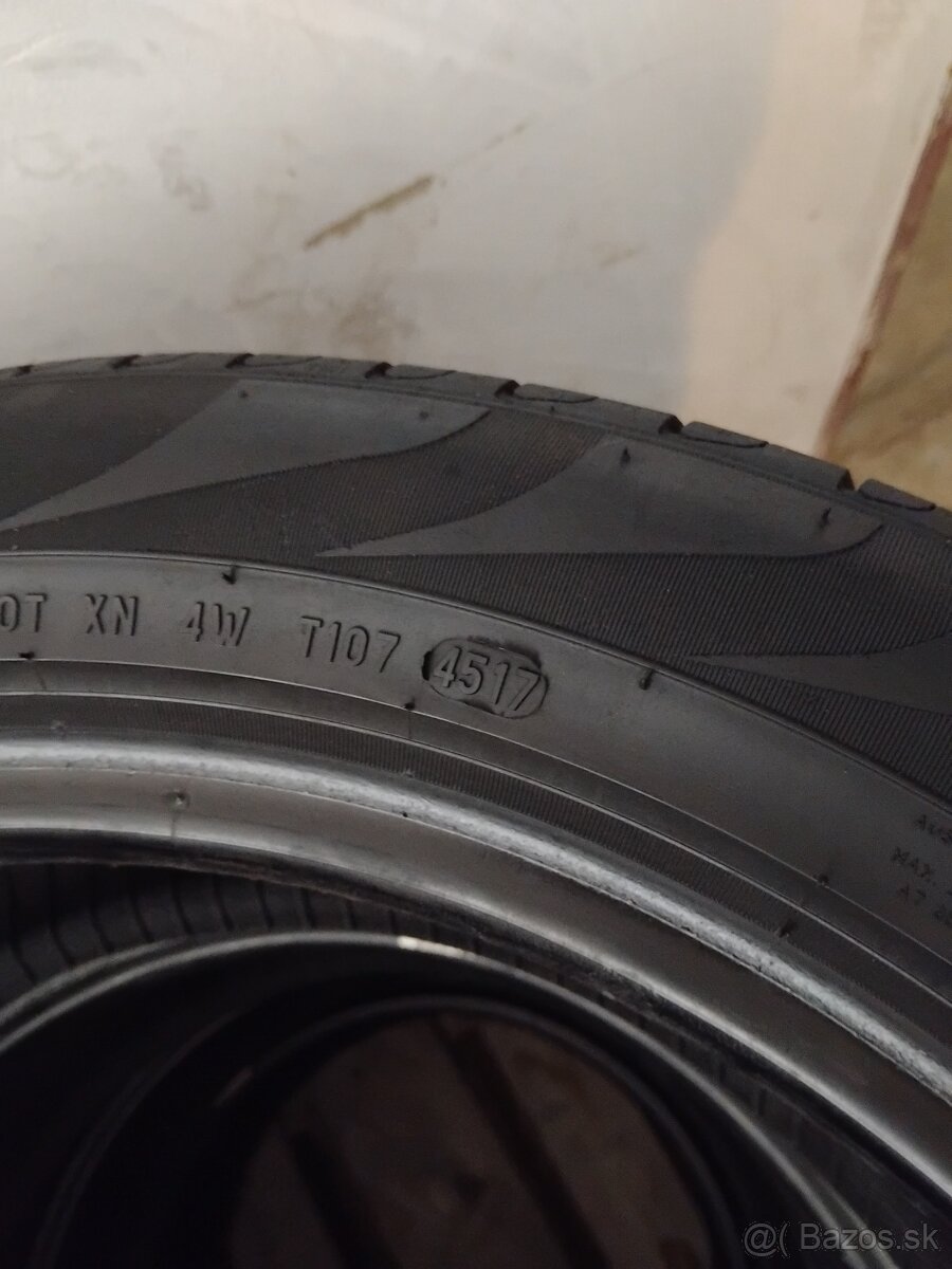 Predám používané letné pneumatiky zn. Pirelli - 4