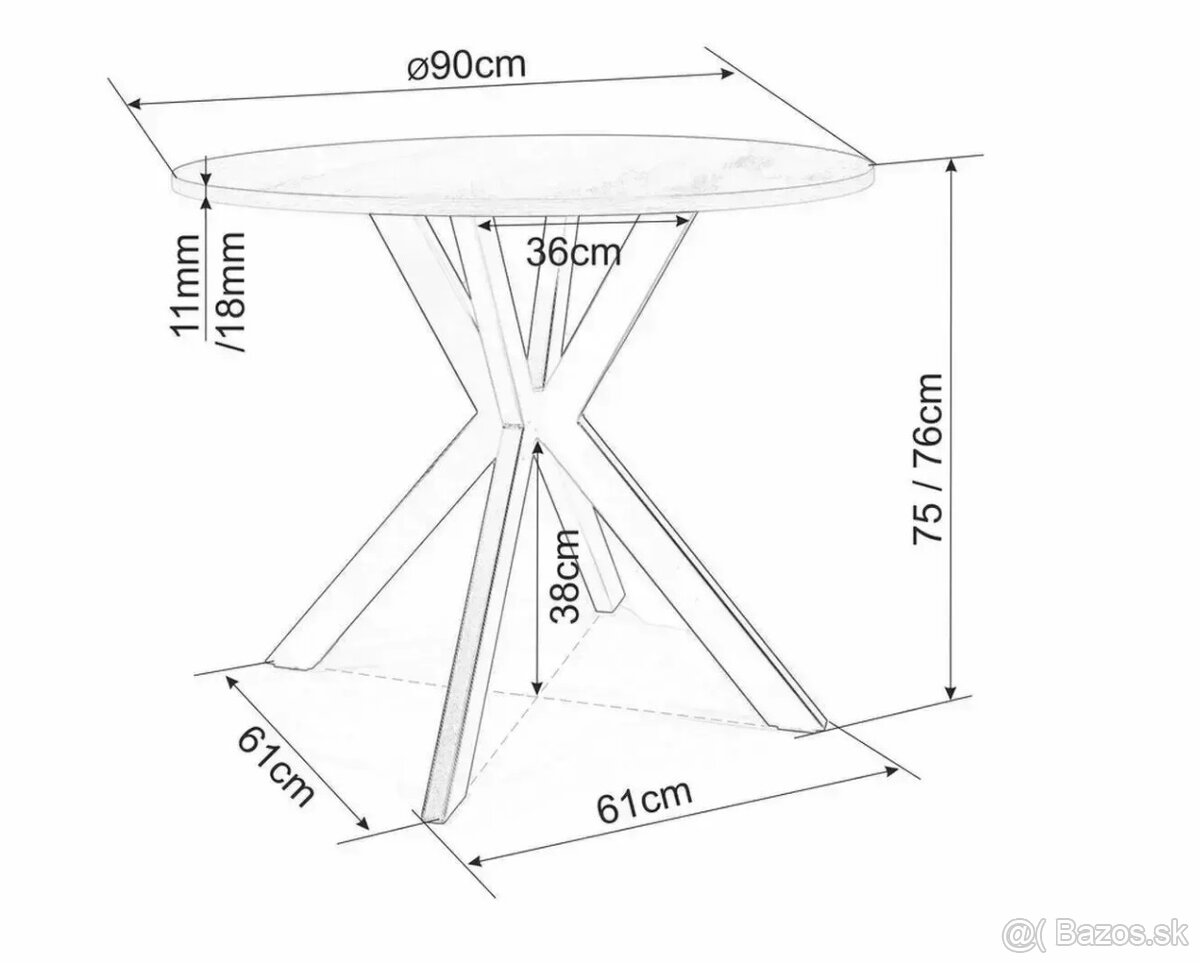 Jedálenský stôl - 4